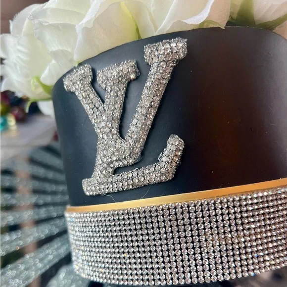 Handmade lux FLOWER decor …BLING AND BOOGIE FUN! - Picture 2 of 6